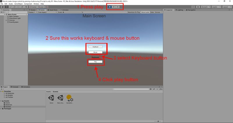 Change Control By Pressing A Button Using C Script In Unity - Download Classic Gradient Illustration | Desktop